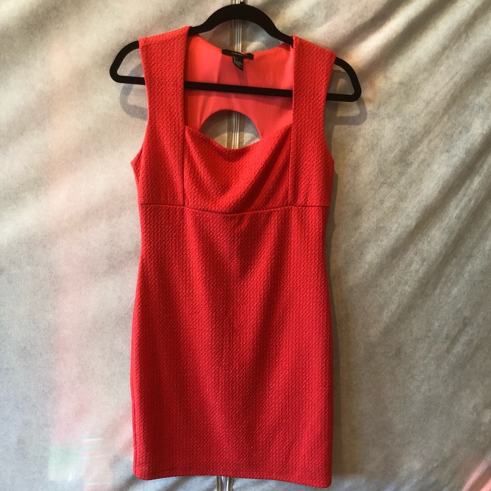 Coral cocktail party dress. NWT!